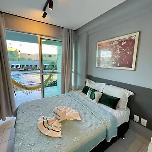 Flat Terreo,frente Piscinas, Nascente, Maravilhoso. Pôrto das Galinhas